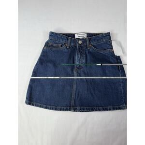Reformation The Lydia High Rise Size 26 Denim Mini Skirt